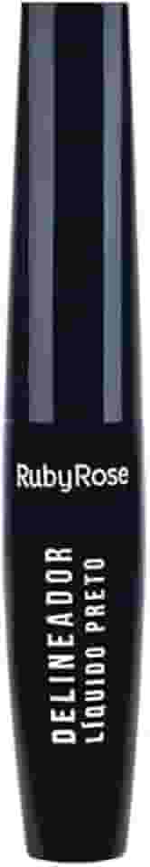Delineador Líquido Preto Ruby Rose, tb Hb8406