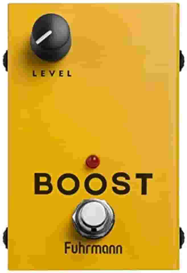 Pedal Fuhrmann Boost Bo20 Chaveamento True Bypass