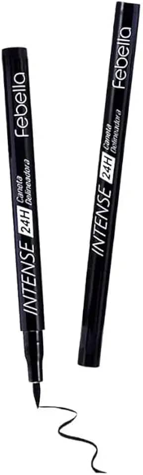 2 Caneta Delineadora Matte à Prova D'água, 24 Horas, Ponta Fina