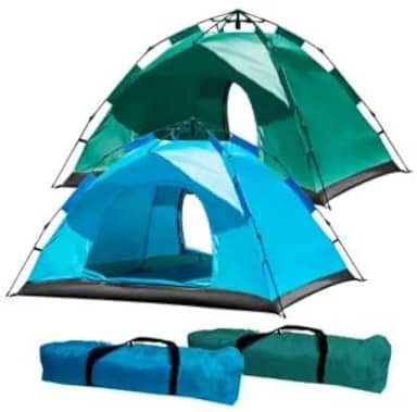 Barraca Camping 4 Pessoas Monta Sozinha Impermeável Automática