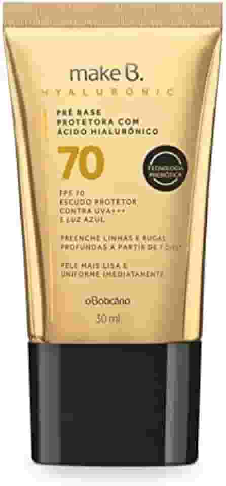 O Boticário - Base Líquida Protetora Hyaluronic FPS70 Cor 10