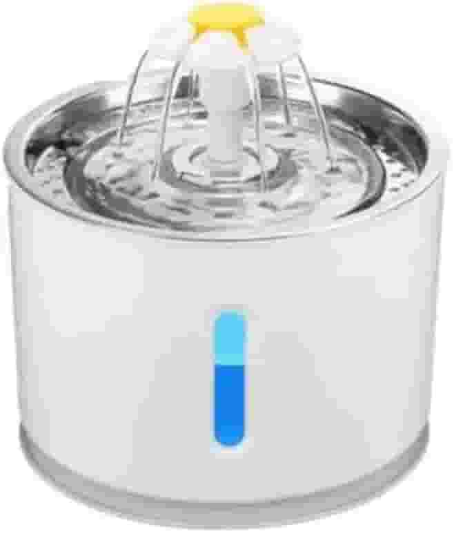 Bebedouro Tipo Fonte Com Filtro Healthy Pet Animus INOX