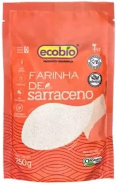 Farinha de Trigo Sarraceno Orgânica Vegana S/Glúten Ecobio 250g