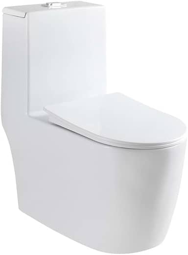 Vaso Sanitário Monobloco Completo Com Assento Branco Gowff