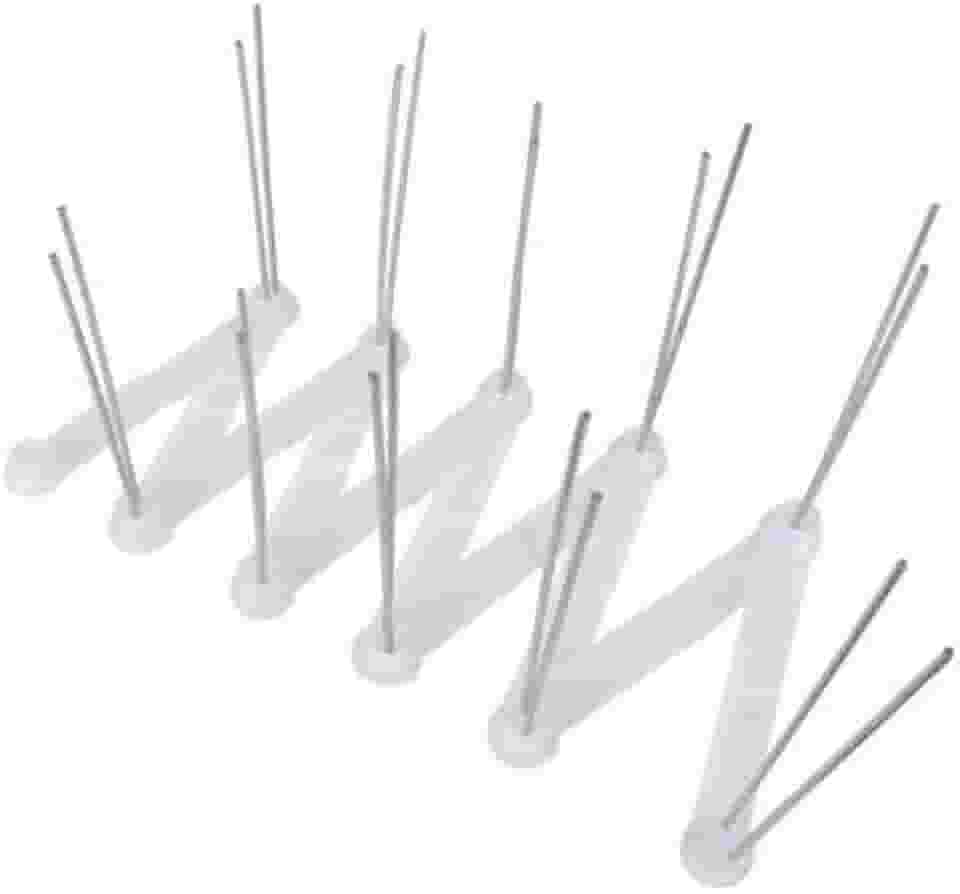 Kit 4 Metros Espicula Inibidora de Pombos Control Up Espanta Aves