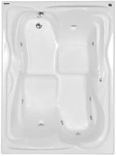 Banheira Hidromassagem Astra Nobile Maggiore Luxo 180cmx130cmx53cm - 04 Jatos Acrílico P1 Sem Aquecedor 220v