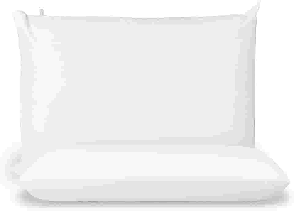 Travesseiro Viscoelástico Premium, Espuma com Memória, Branco, Suporte Cervical para Dormir