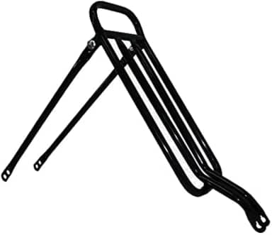 Bagageiro Garupa Bicicleta Mtb Tubo Reto Preto