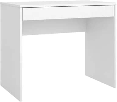 Escrivaninha Com 1 Gaveta Mesa para computador E&A Branco