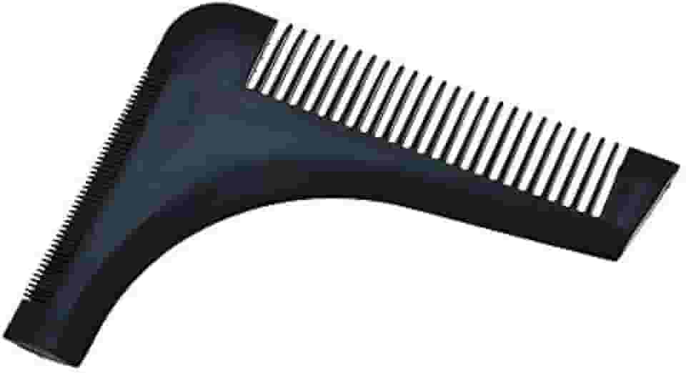 Maschio Pente Modelador Barba Preto