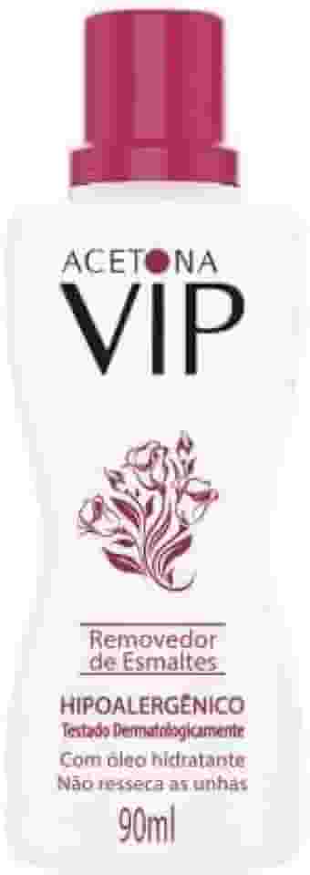 Topform Acetona Vip, Removedor de Esmalte, 90 ml, Cor: Incolor