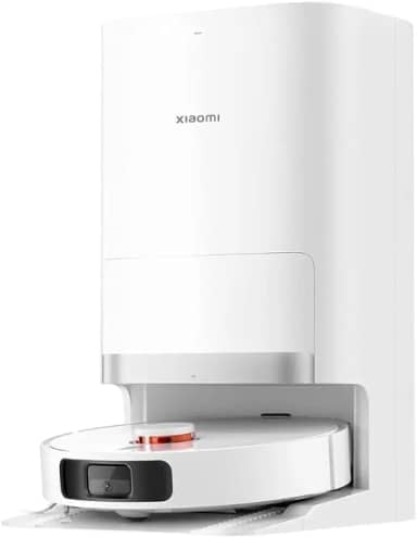 Xiaomi Robot Vacuum X20+ com estação base inteligente multifuncional 6000Pa, potência de sucção, navegação a laser LDS, controle de voz, molhado e seco, 4 L, 30 W, C101, branco