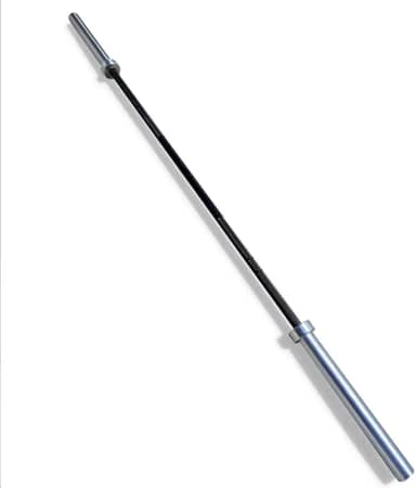 Barra Olímpica Masculina 2,20m Pintura E-coat com ponteira cromadas 20K