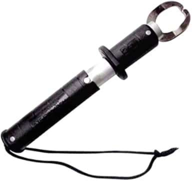 Alicate pega peixe em alumínio com balança de 12 kg