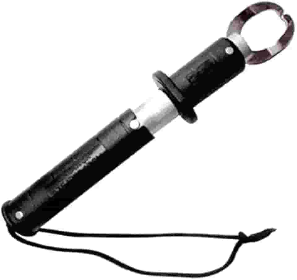 Alicate pega peixe em alumínio com balança de 12 kg