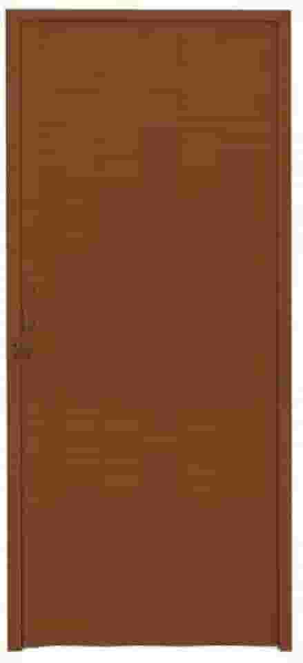 Porta Sanfonada PVC Polifort 210cmx60cm Mogno