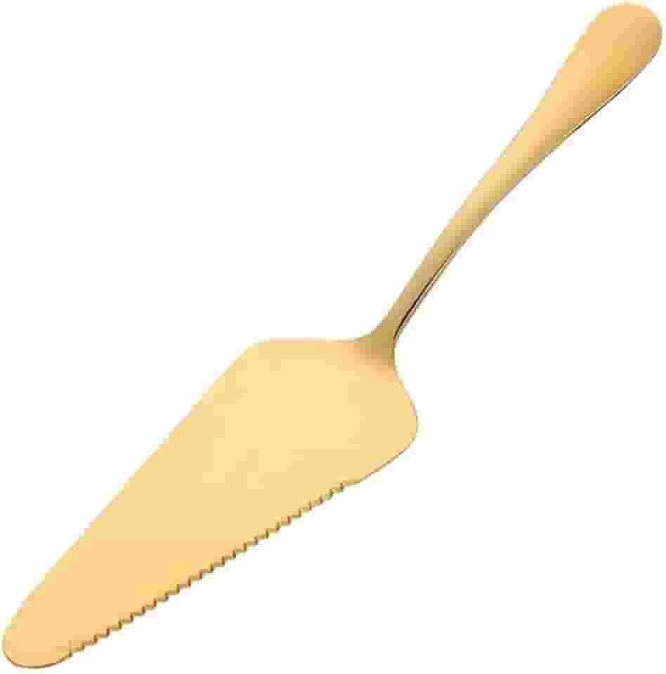 Espátula para Bolo Valentina Aço Inox Dourado Mimo Style