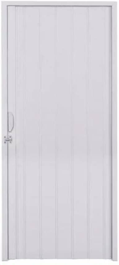 Porta Sanfonada PVC Polifort 210cmx70cm Cinza