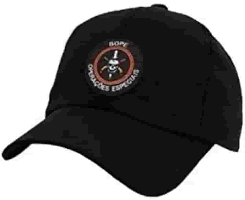 Boné Preto - Bordado Bope Operações Especiais