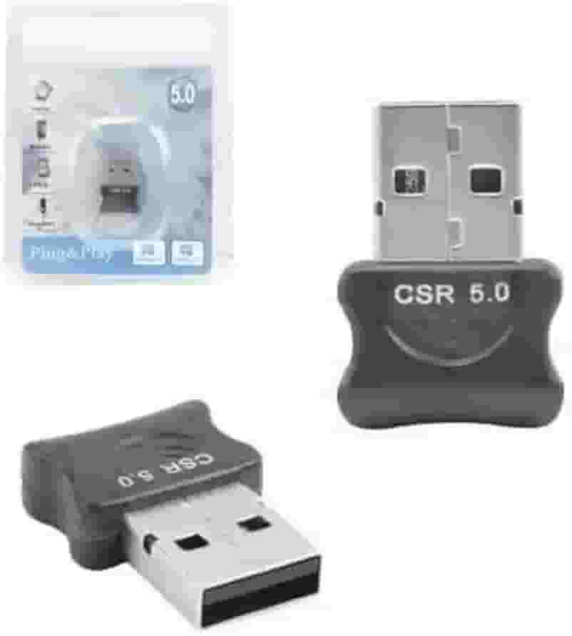 Adaptador USB Bluetooth 5.0, Original Para PC Notebook Windows Chip (Solange PH)