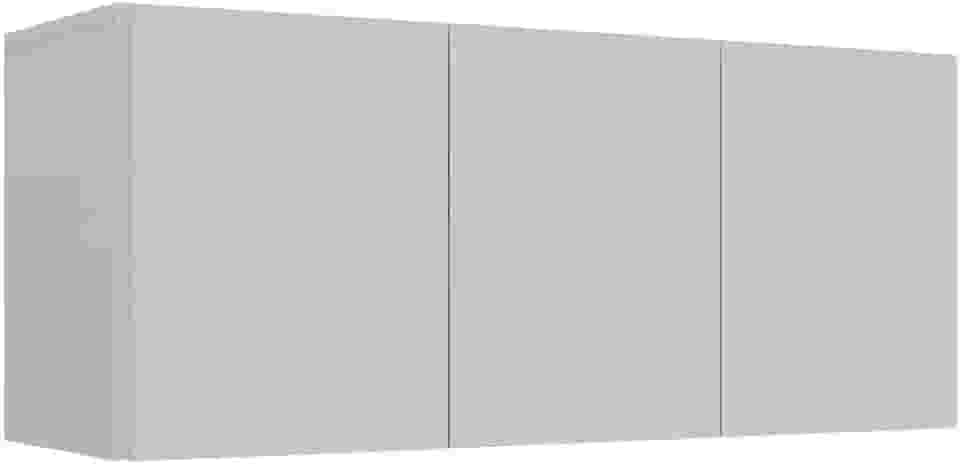Armário de Lavanderia Aéreo Multiuso 3 Portas Multimóveis Mp5041 Branco