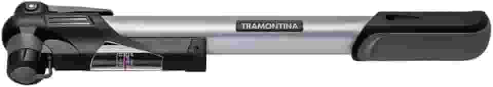 BOMBA DE AR MANUAL PARA BICICLETA COM MANOMETRO 100 PSI - 7 PAR