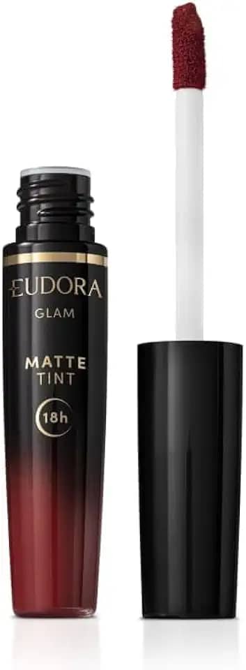 Eudora Glam Batom Líquido Matte Tint Bordô Intenso 4 Ml