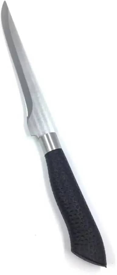 Faca de Cozinha Fileteira Multiuso em Aço Inoxidável 26cm