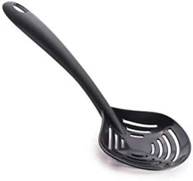 Escumadeira Gourmet, Plasútil, Preto