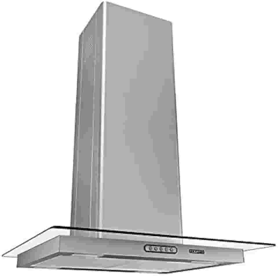 Coifa Ilha Vidro Reto Inox 60cm - Fogatti 220V