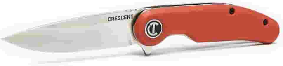 Crescent - Faca, Edc 8,25 cm, couro cru (CPK325CR)