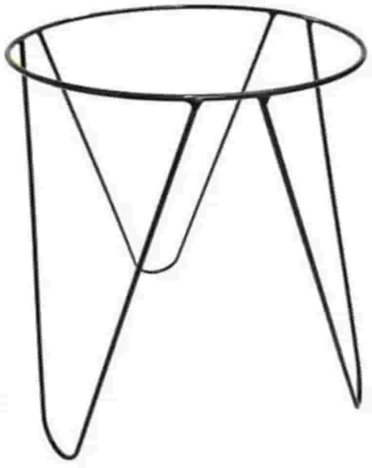 Kit 2 Suportes Para Vaso De Planta 44cm E 39cm De Chão