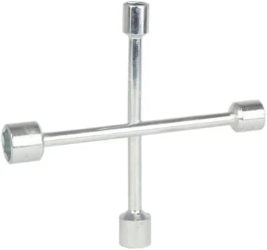 Chave de Boca Cruz Metal 10/12/14/17mm Universal Resistência e Versatilidade para Oficinas e Uso Automotivo E-ShopCenter