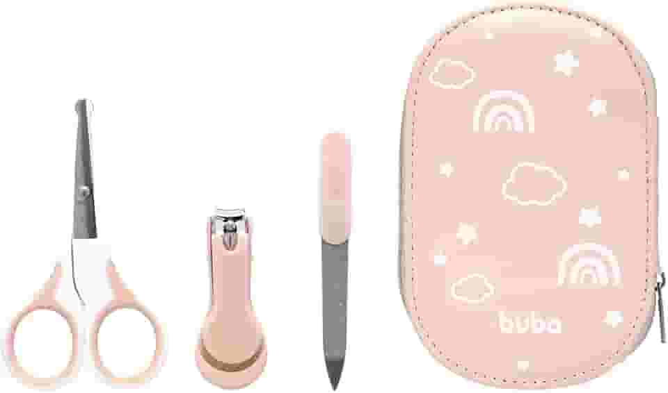 Buba, Kit Manicure Com Estojo Rosa