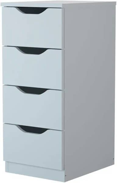 GAVETEIRO MULTIUSO COM 4 GAVETAS