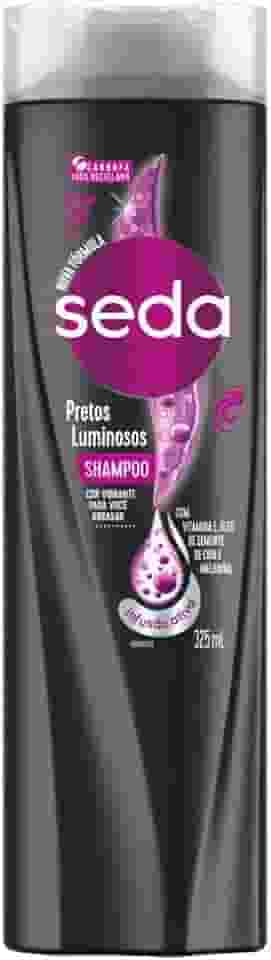 Seda Pretos Luminosos Shampoo Uso Diário 325 Ml