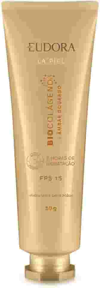Eudora La Piel Âmbar Dourado Creme para Mãos FPS15 50g