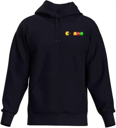 Blusa De Frio Casaco De Moletom Estampado Bolso Canguru Com Capuz