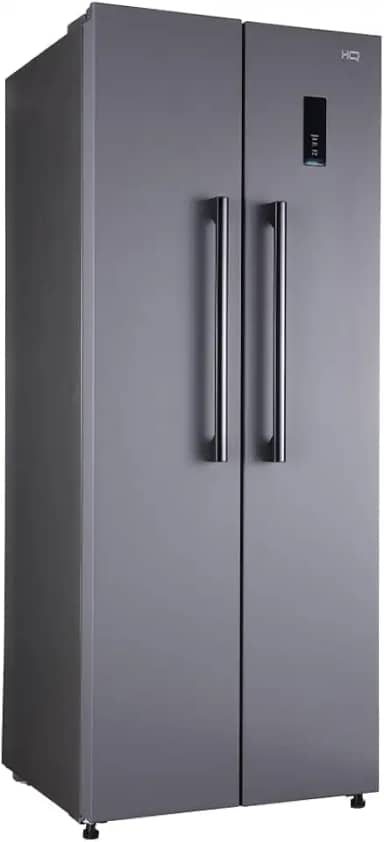 Geladeira Refrigerador HQ Frost Free Side By Side 460 Litros Cinza HQ-460SBSFF (127V)
