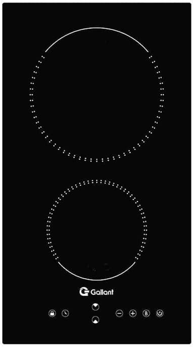 Cooktop de Indução 2 Bocas Gallant Vitrocerâmico Painel Touch Screen Preto 220v Gct02vina-pt220