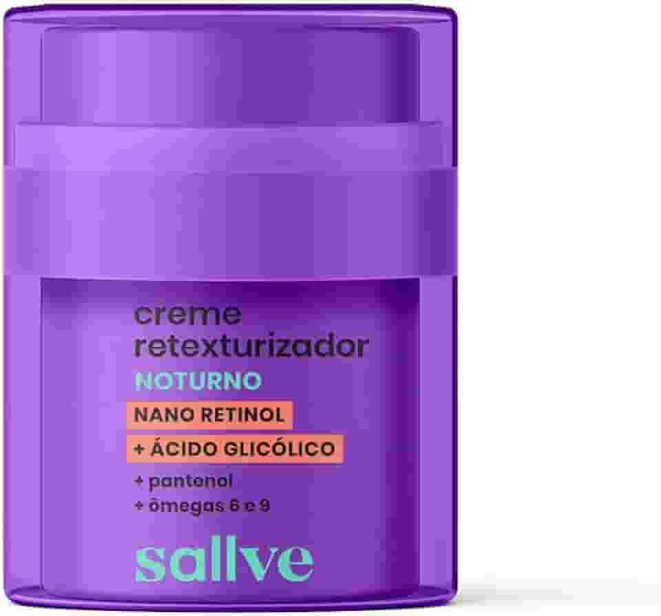 Sallve Creme Retexturizador Noturno 30g