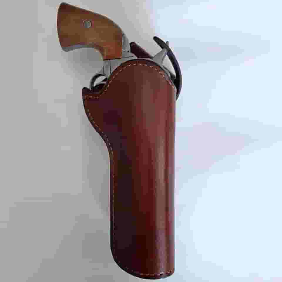 Coldre De Revólver Medieval Coealed, Coldre De Revólver De Cowboy Ocidental De Couro Pu Renaissae Pirate Flintlock Holster Revolver Bag Role-playing Cosplay Costume Prop