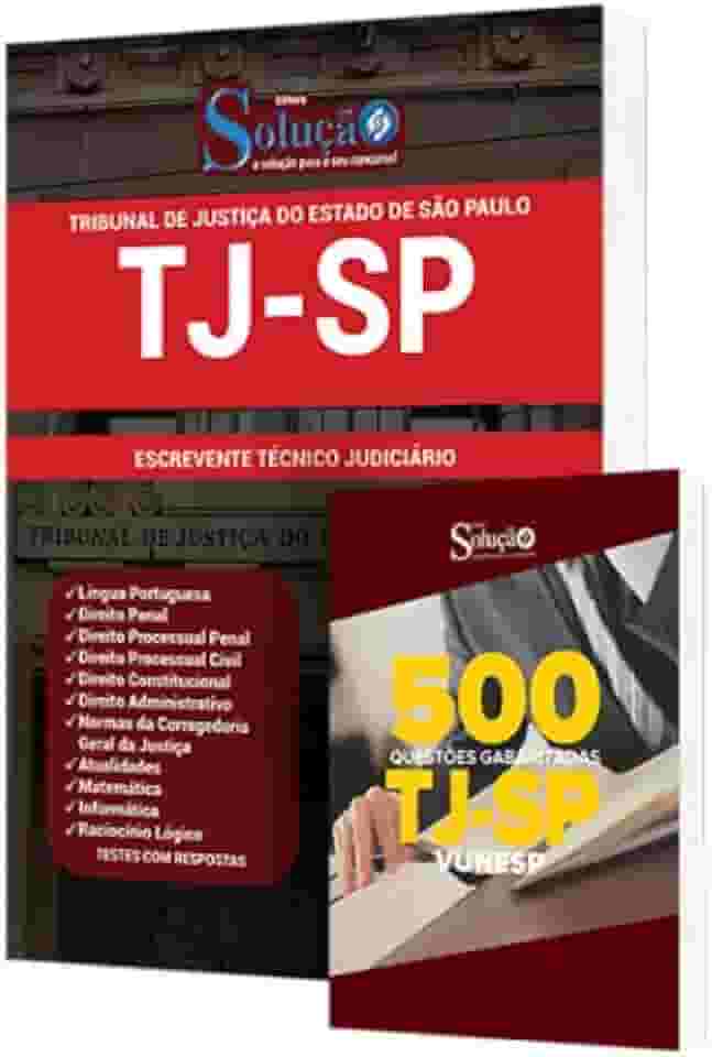 Apostila TJ SP - Escrevente Técnico Judiciário