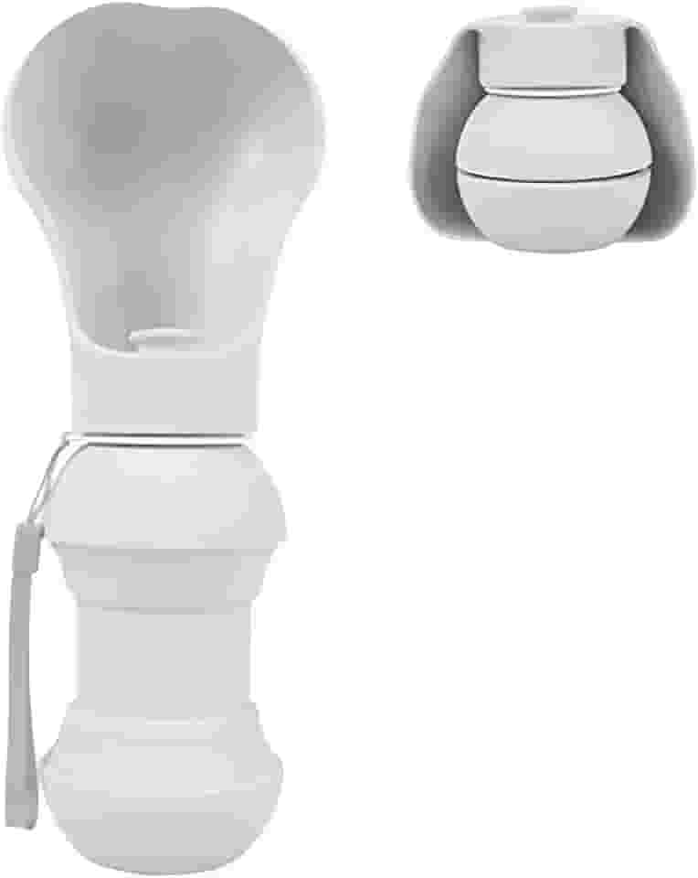 Bebedouro Portátil para Pets 550ml – Garrafa com Copo Integrado, Anti-Vazamento, Ideal para Passeios e Viagens