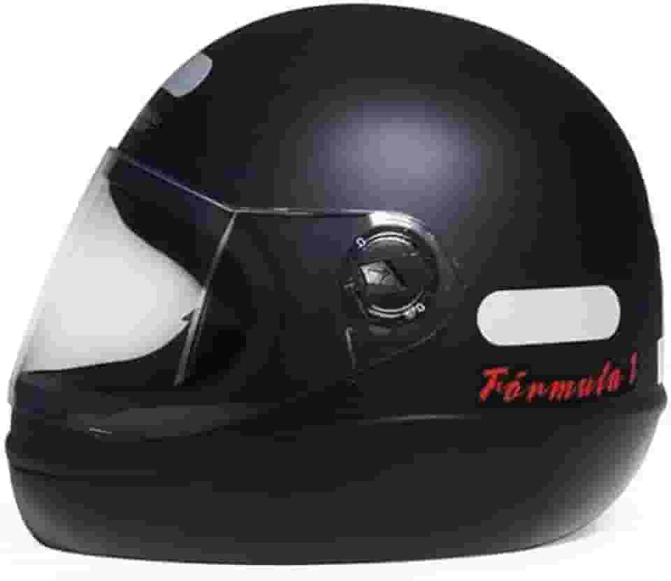 Capacete Fórmula 1 R Classic Preto/Fosco