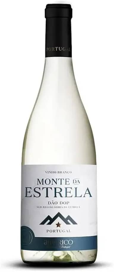 Vinho Branco Português Américo Monte Da Estrela 750ml – 13% vol, Fresco e Aromático, Ideal para Harmonizar com Queijos e Frutos do Mar