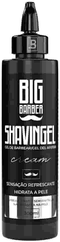 Shaving Gel Barbear Bisnaga Big Barber Cream 300ml Profissional