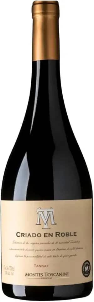 Vinho Tinto Uruguaio Montes Toscanini Criado en Roble Tannat 750ml