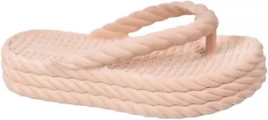 Chinelo Feminino Plataforma: Tranças, Leve, Estiloso e Macio