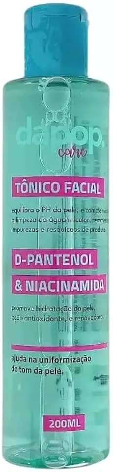 Tonico Facial D-Pantenol e Niacinamida, 200ml- Dapop